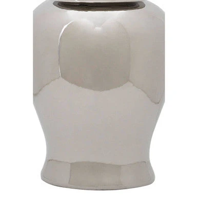 Kensington Townhouse Large Ceramic Silver Jar - Image 6