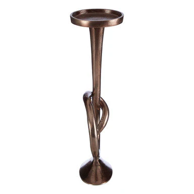 Kensington Townhouse Twist Bronze Candle Holder - Image 5