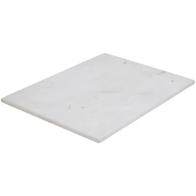 Kindia Rectangular White Marble Chopping And Serving Board - Image 2