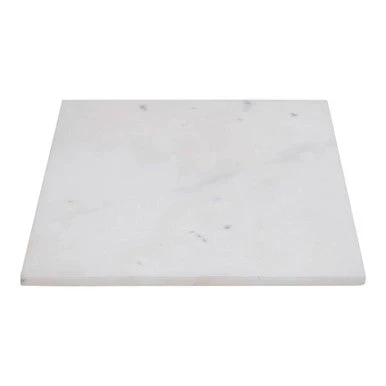 Kindia Rectangular White Marble Chopping And Serving Board - Image 5