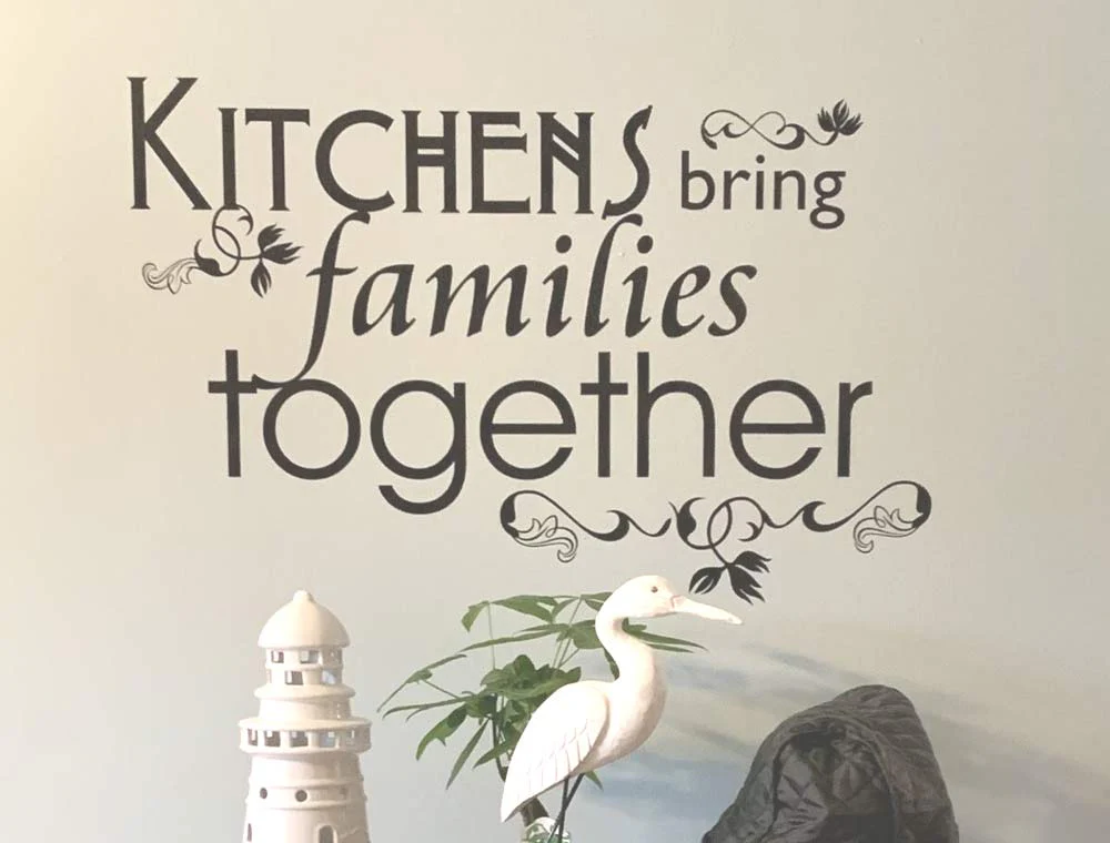 Kitchens Bring Families Together Wall Sticker - Image 3