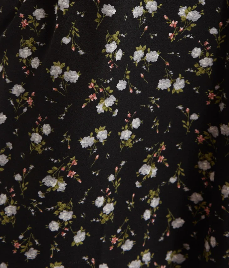 Kiyo Slavic Flowers Midi Skirt - Image 5