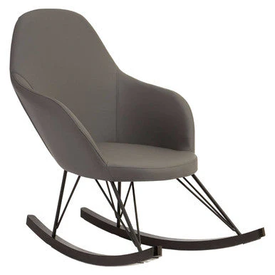 Kolding Dark Grey Rocking Chair - Image 3