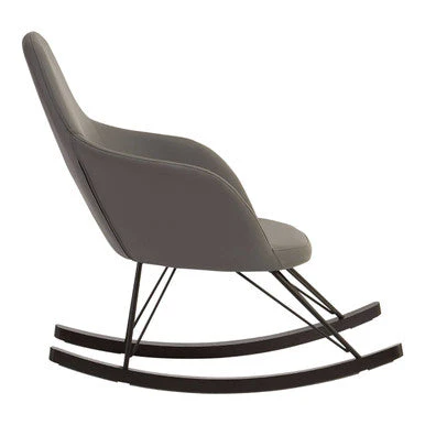 Kolding Dark Grey Rocking Chair - Image 4