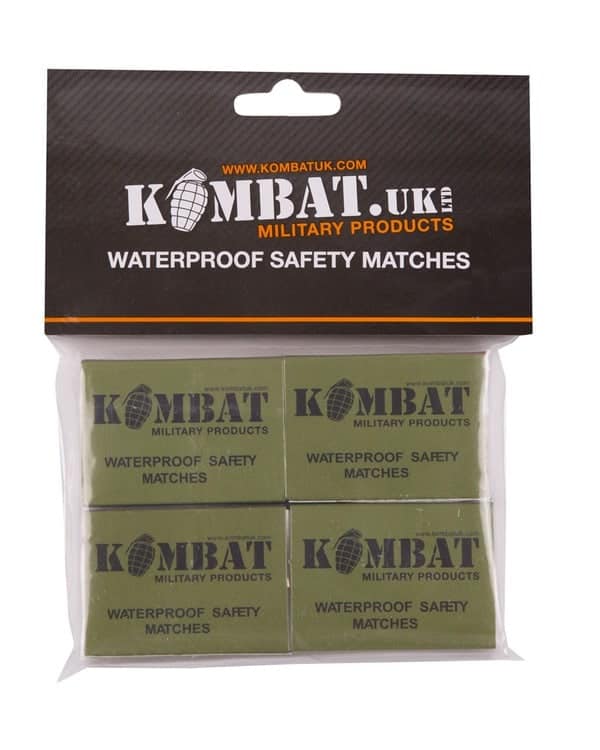 Kombat UK Waterproof Matches (Pack of Four) - Image 2