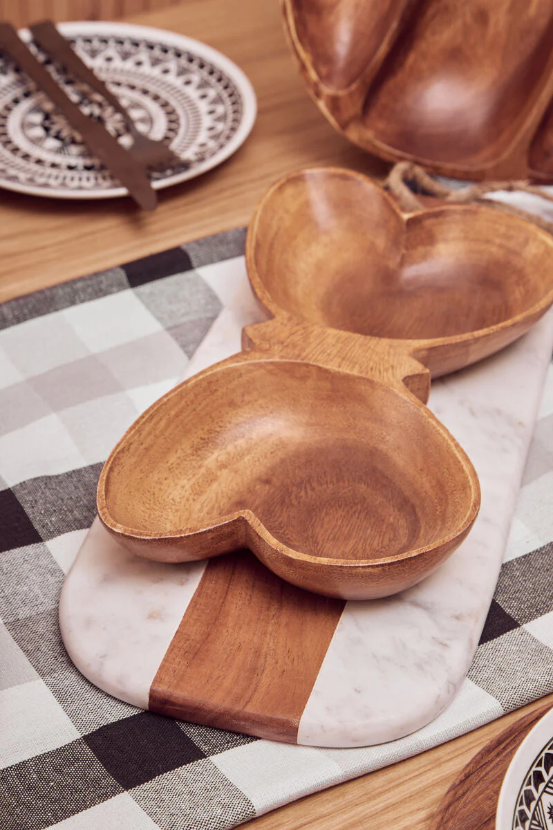Kora Acacia Butterfly Shaped Serving Dish - Image 3