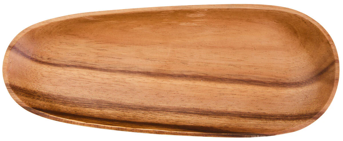 Kora Acacia Small Oval Serving Dish - Image 2