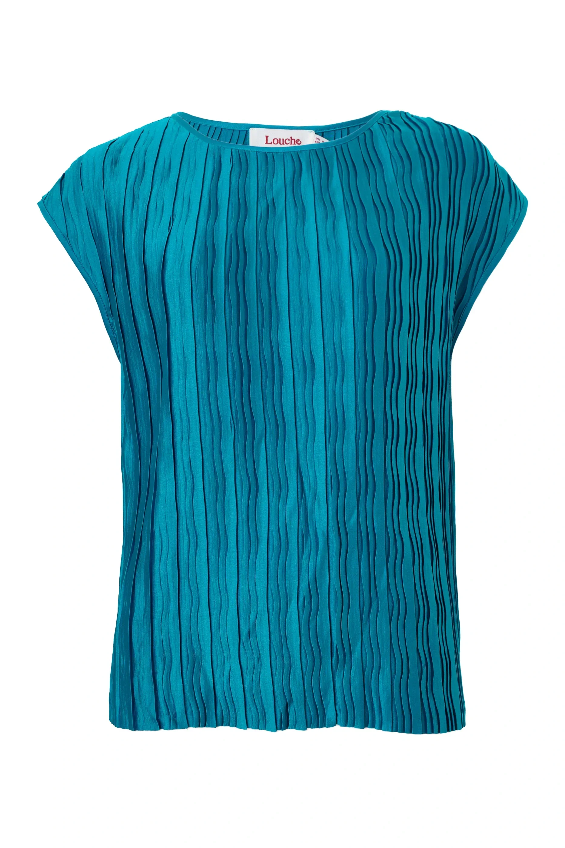 Korine Pleat Surprise Top - Petrol - Image 6