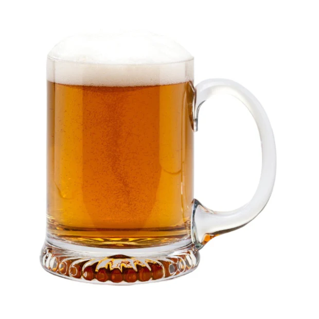 Krosno Handmade Star Based Glass Tankard - 450ml - Image 2