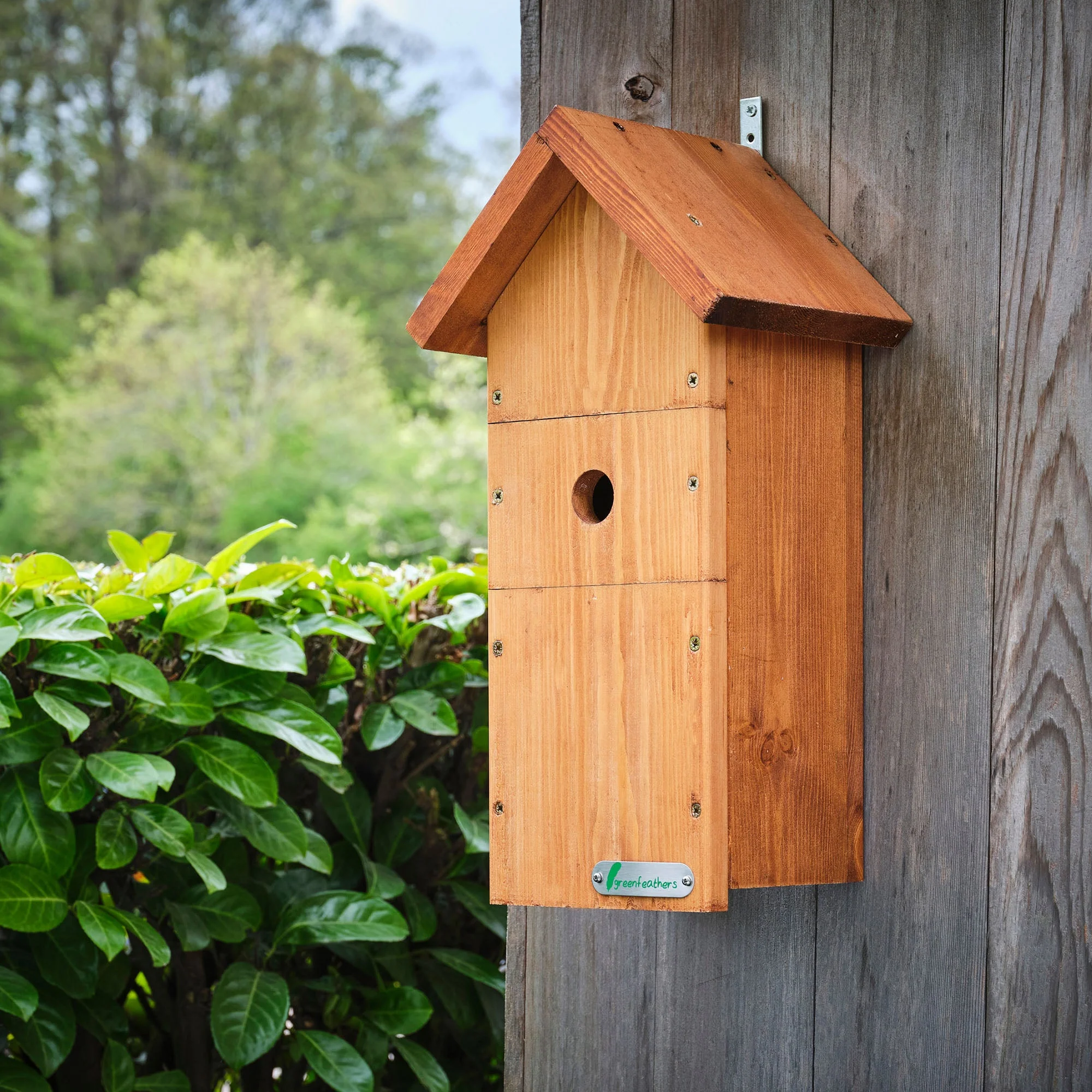 Large Handmade Wooden Bird Box - Image 2