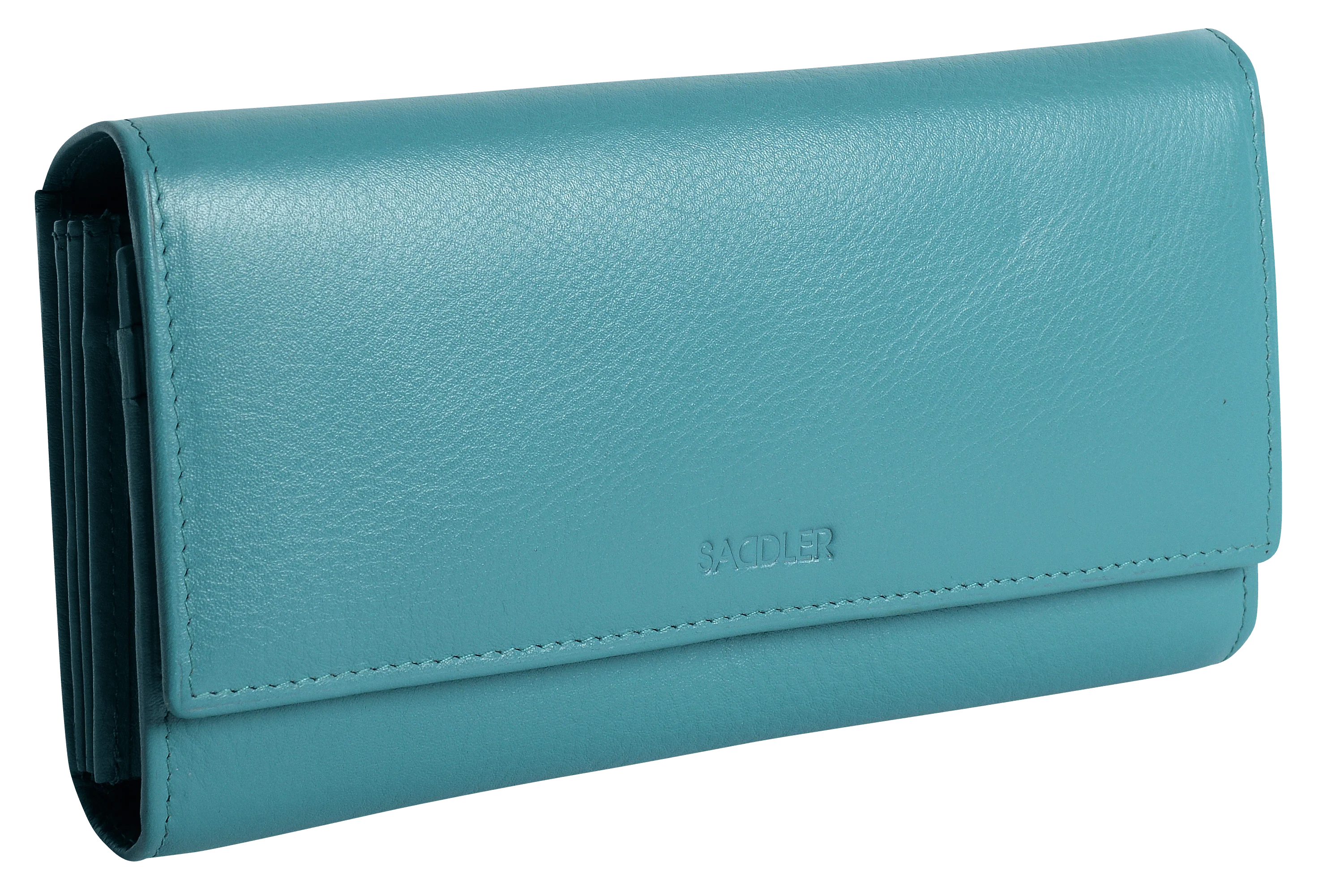 Large Leather Multi-Section Purse "Grace" – Handmade by Saddler | RFID Protected & Gift Boxed - Image 11