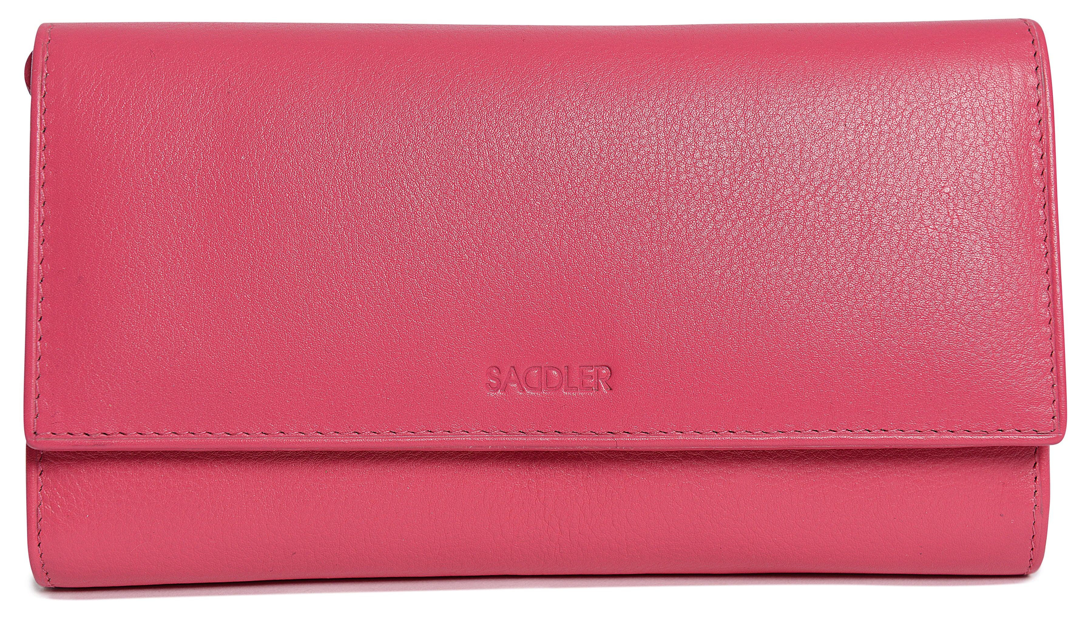 Large Leather Multi-Section Purse "Grace" – Handmade by Saddler | RFID Protected & Gift Boxed - Image 4