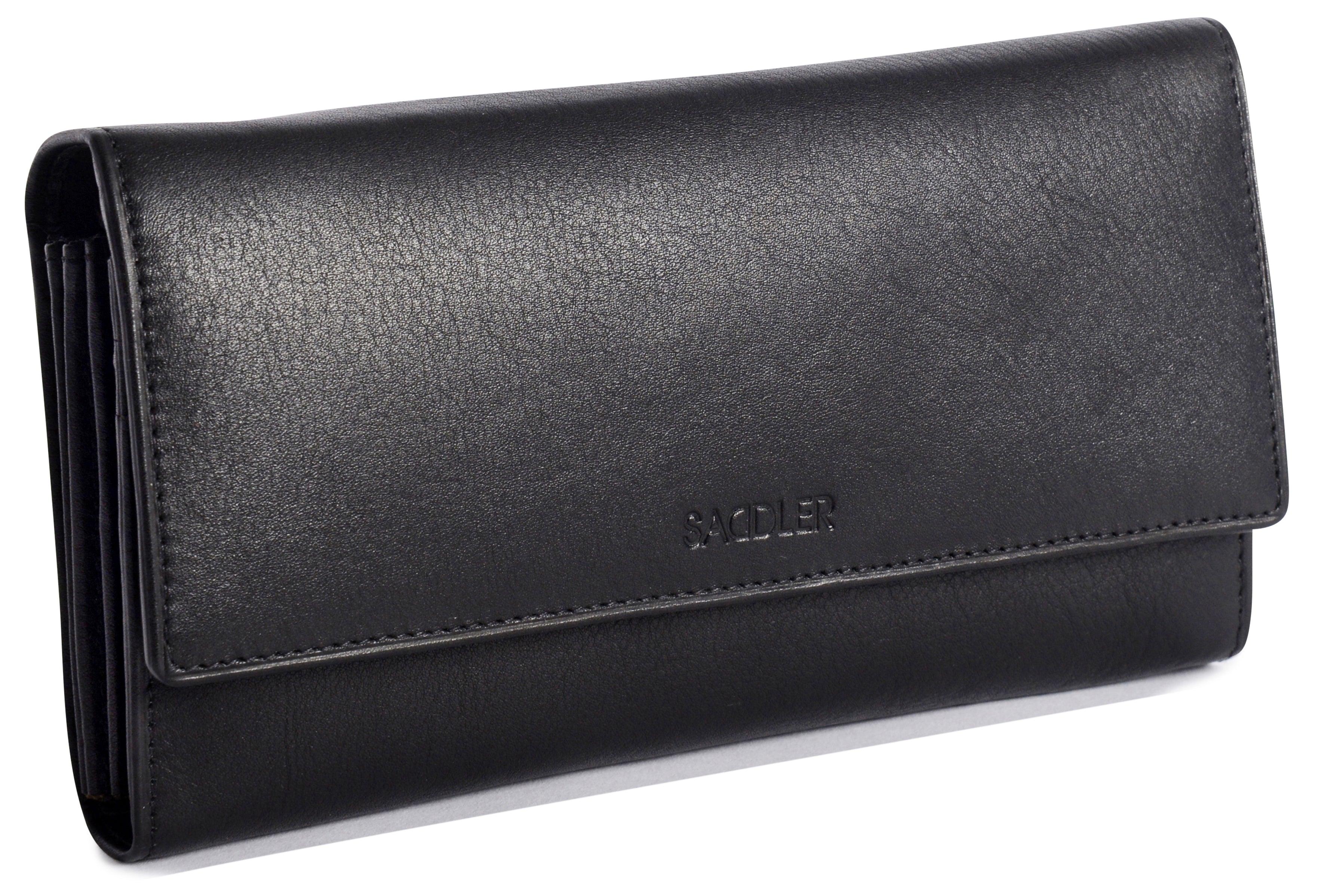 Large Leather Multi-Section Purse "Grace" – Handmade by Saddler | RFID Protected & Gift Boxed - Image 41