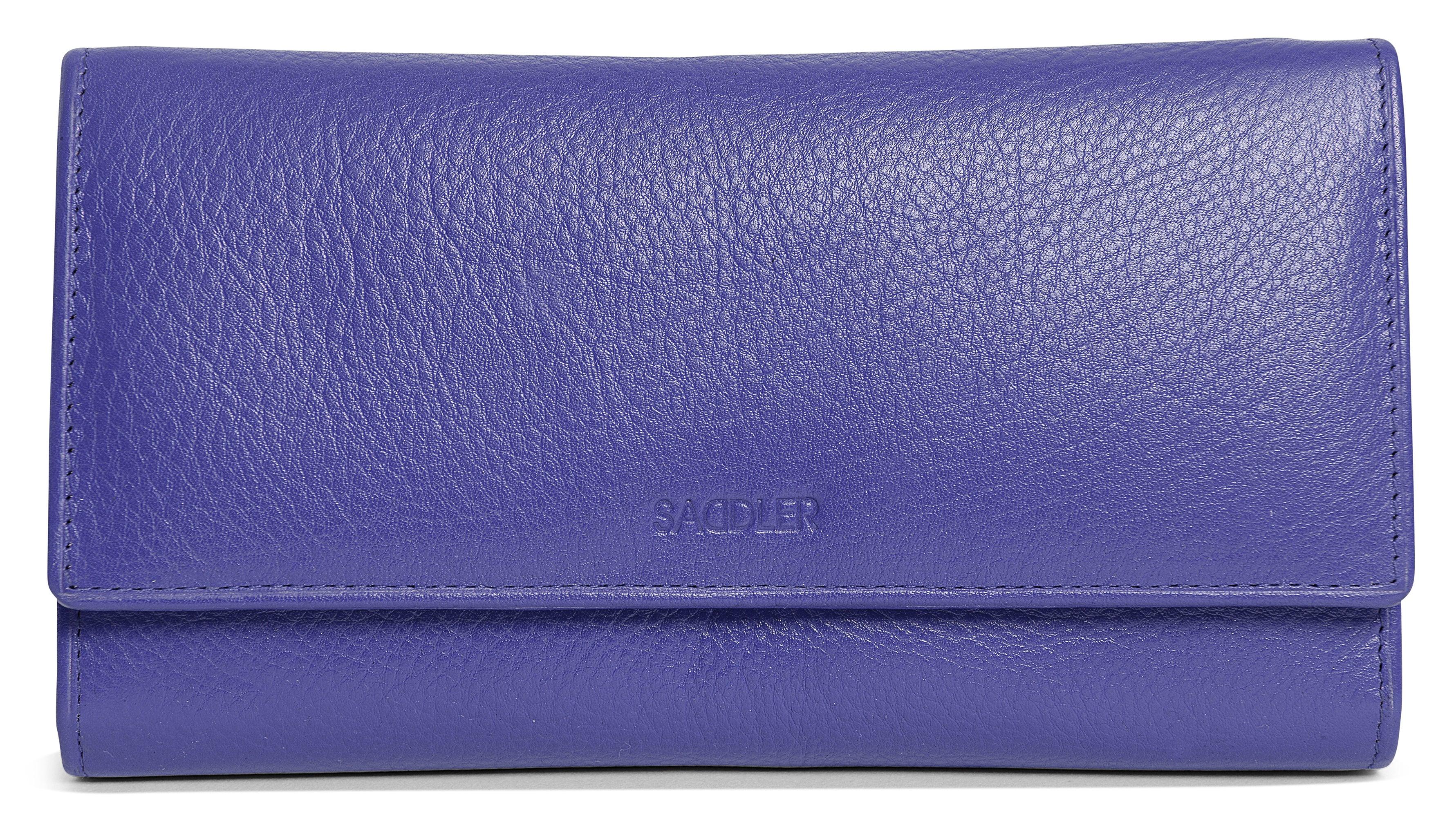 Large Leather Multi-Section Purse "Grace" – Handmade by Saddler | RFID Protected & Gift Boxed - Image 9