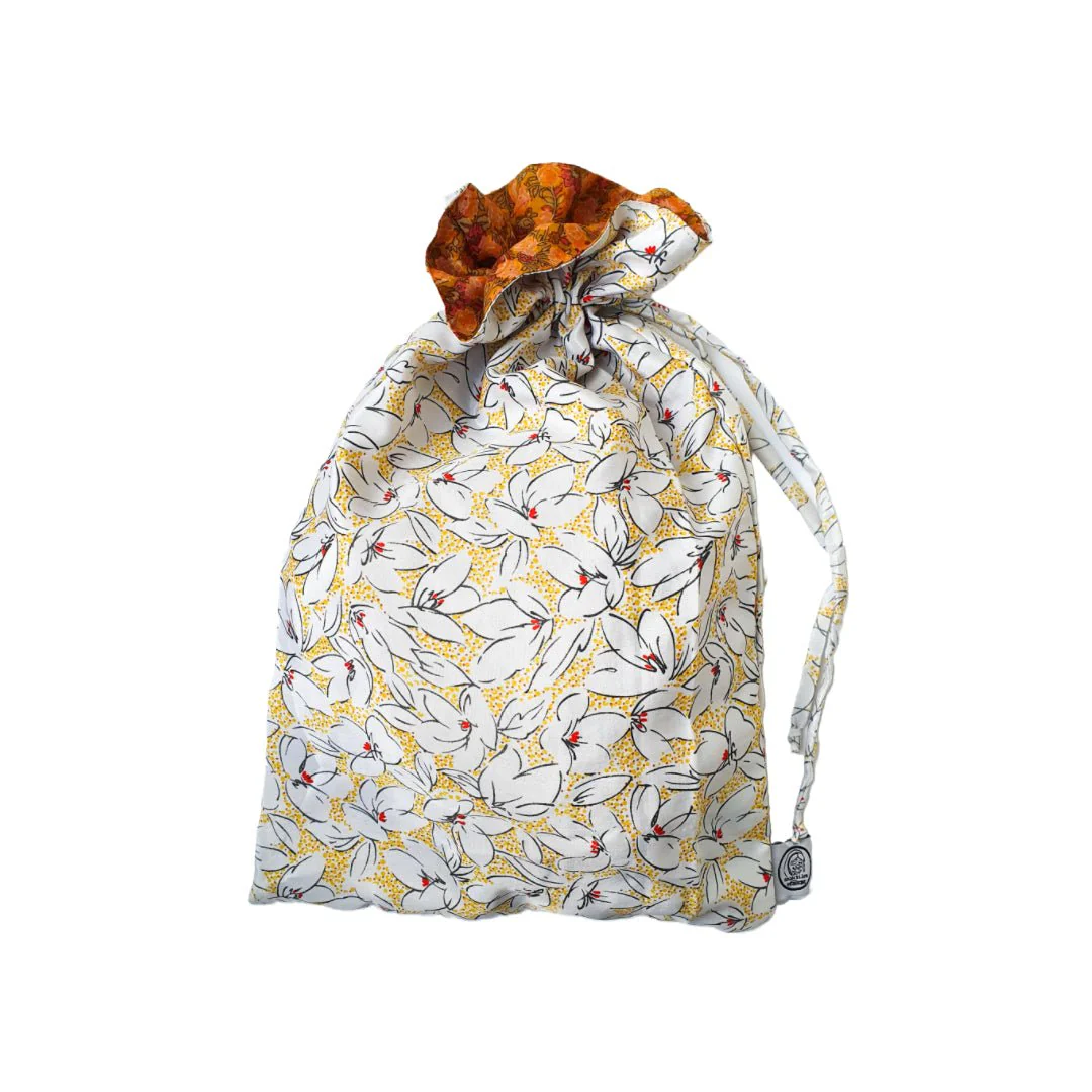 Large sari gift bags with drawstring - Image 17