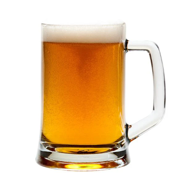 Large Straight Sided Glass Tankard - 670ml - Image 2