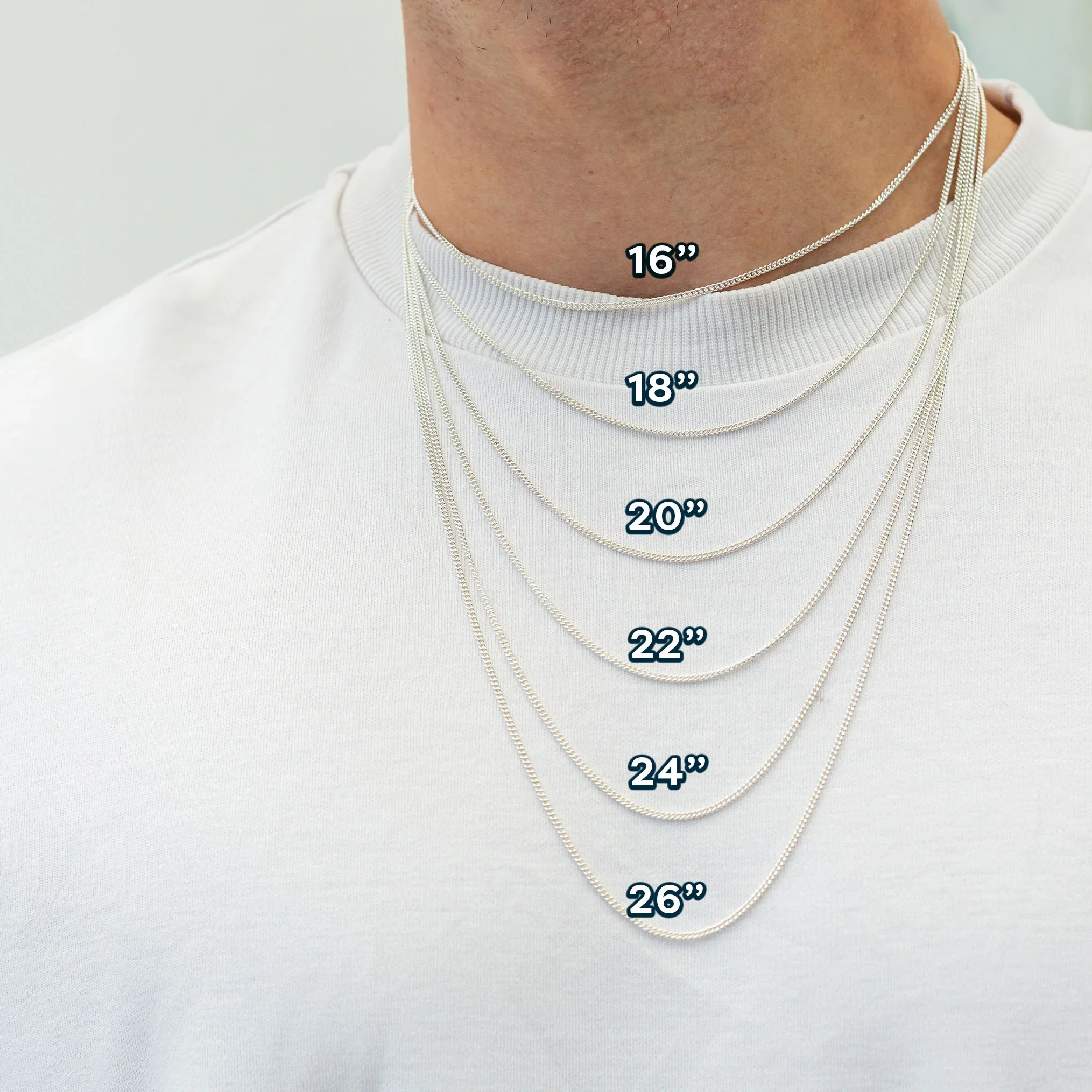 Large Travel Safe Compass Personalised St Christopher Silver Necklace - Image 11