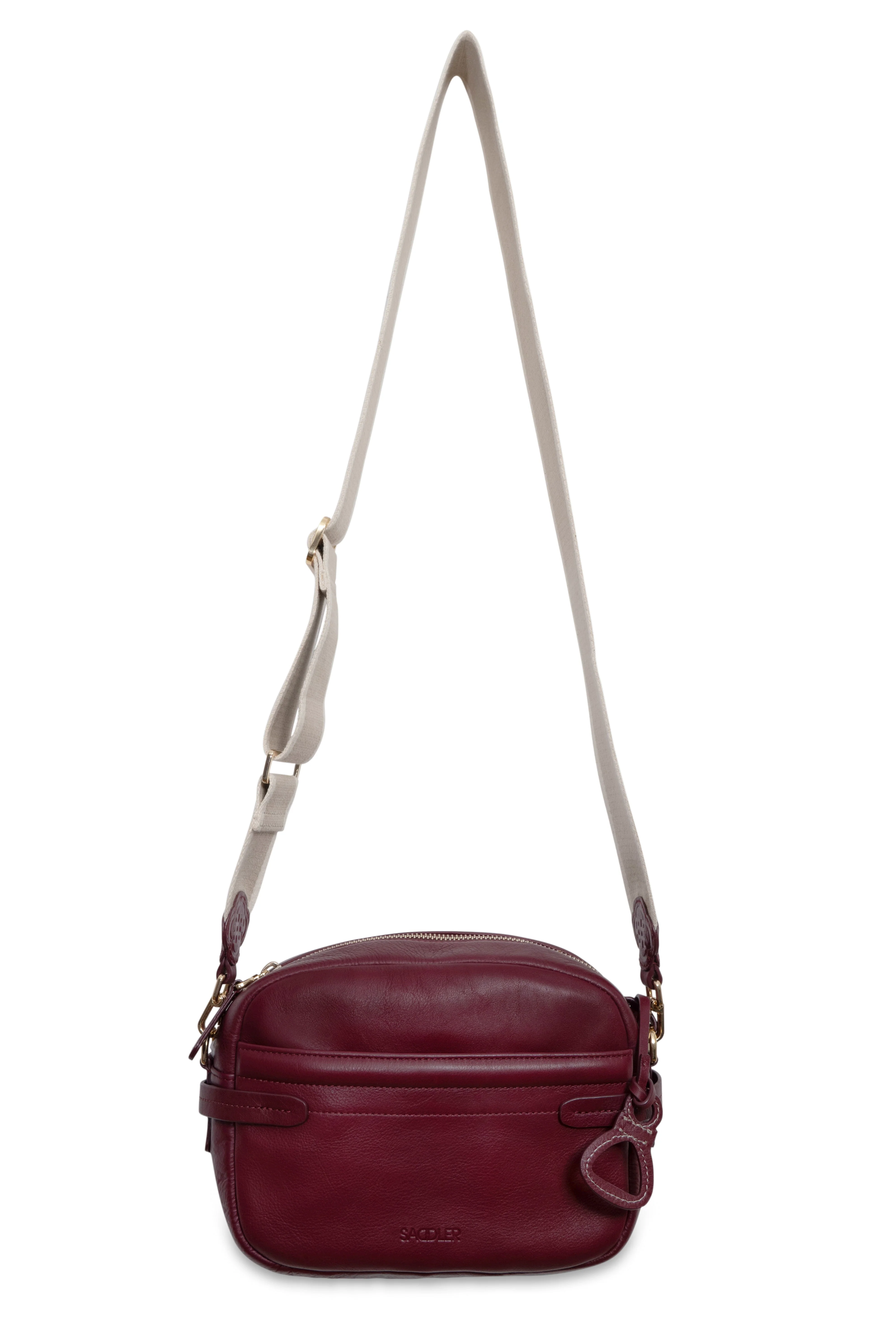 Laura Leather Camera Bag - Handmade by Saddler – Compact, Stylish & Practical - Image 4