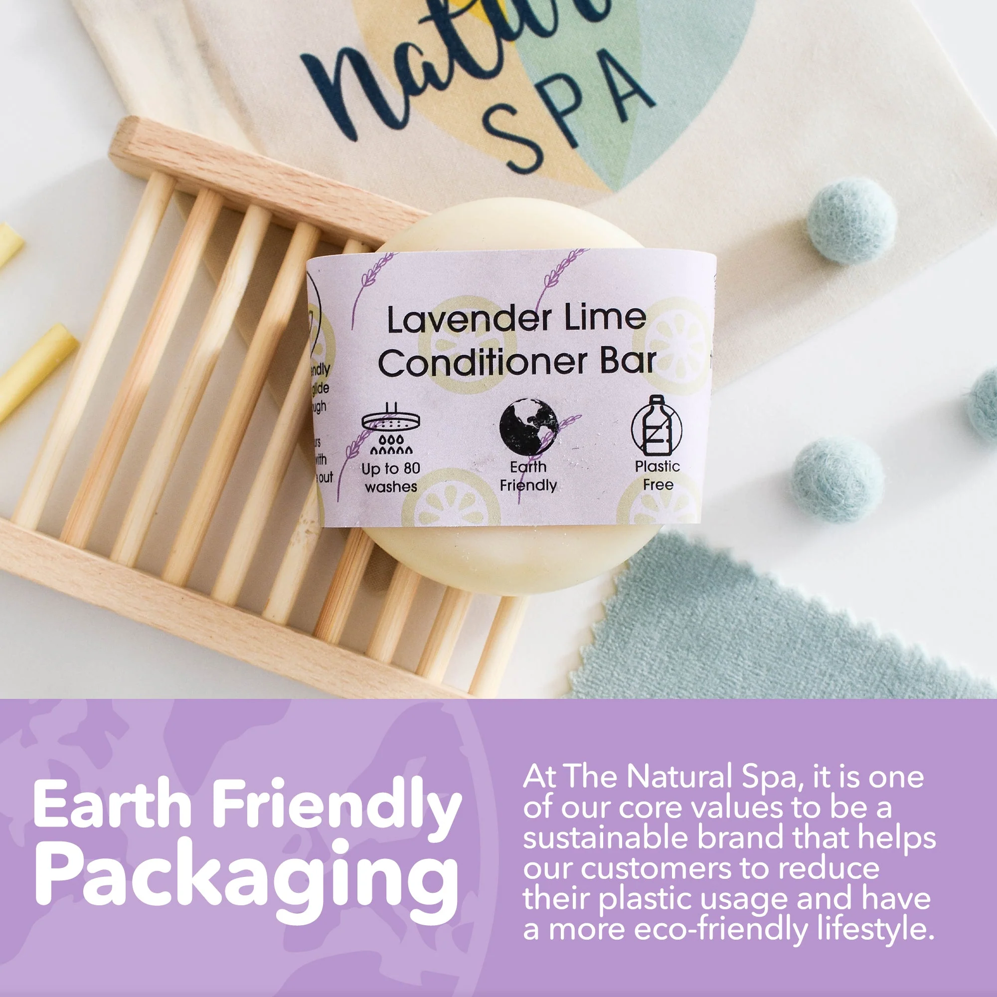 Lavender and Lime Solid Conditioner - Image 8