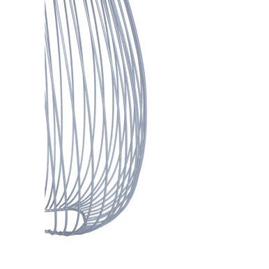 Lavis Teardrop Silver Pendant Light - Image 7