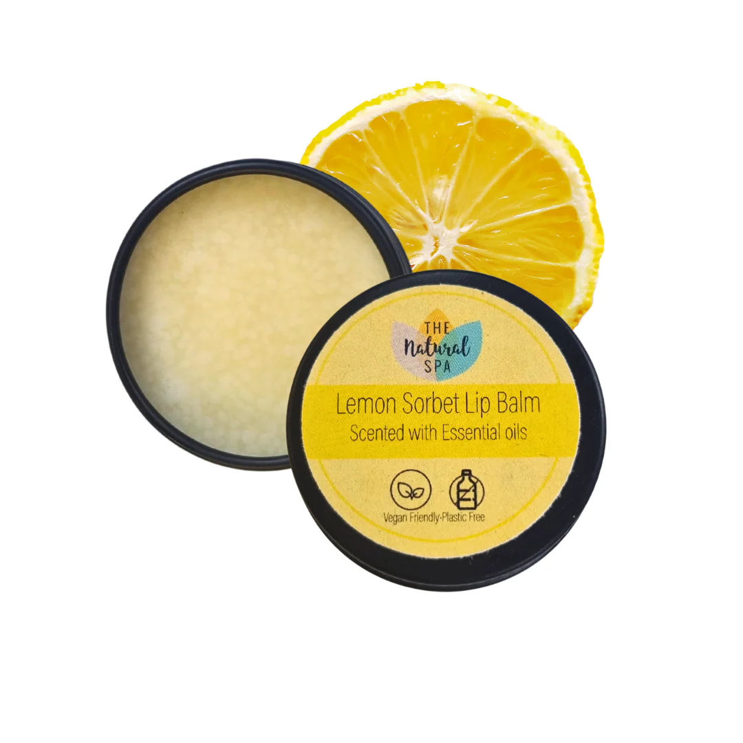 Lemon Sorbet All Natural Lip Balm - Image 2
