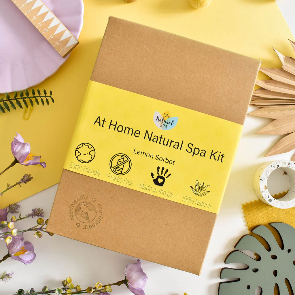 Lemon Sorbet At Home Natural Spa Set - Bring the spa to your door - Image 3