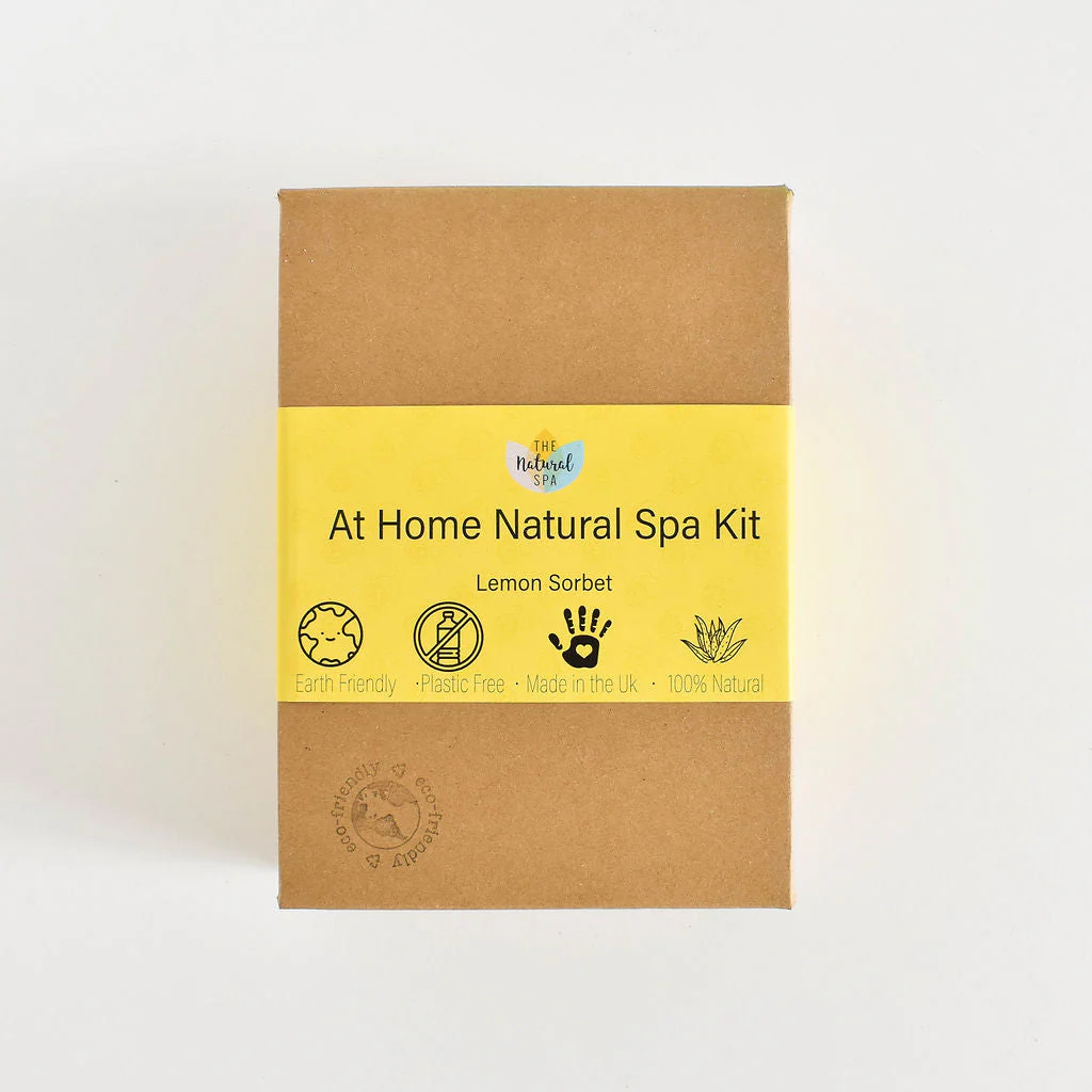 Lemon Sorbet At Home Natural Spa Set - Bring the spa to your door - Image 4
