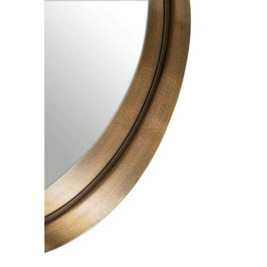 Leonov Medium Gold Finish Wall Mirror - Image 5