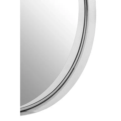 Leonov Medium Nickel Finish Wall Mirror - Image 5