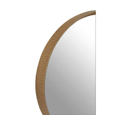 Leonov Small Gold Finish Wall Mirror - Image 3