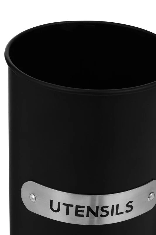 Liberty Black Enamel Utensil Holder - Image 5