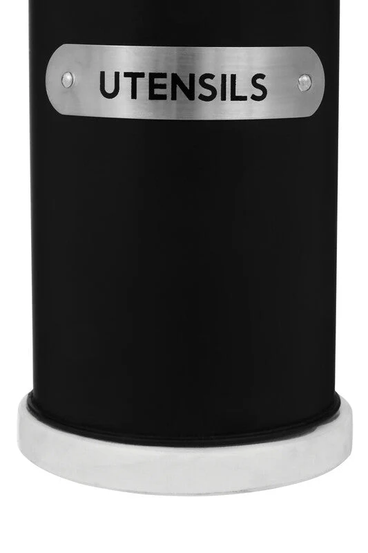 Liberty Black Enamel Utensil Holder - Image 6