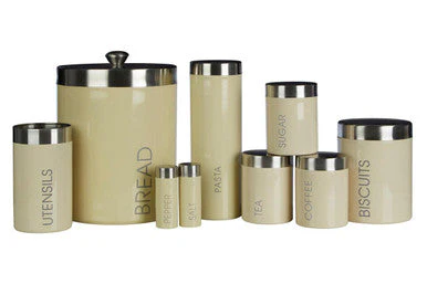 Liberty Cream Enamel Pasta Canister - Image 2