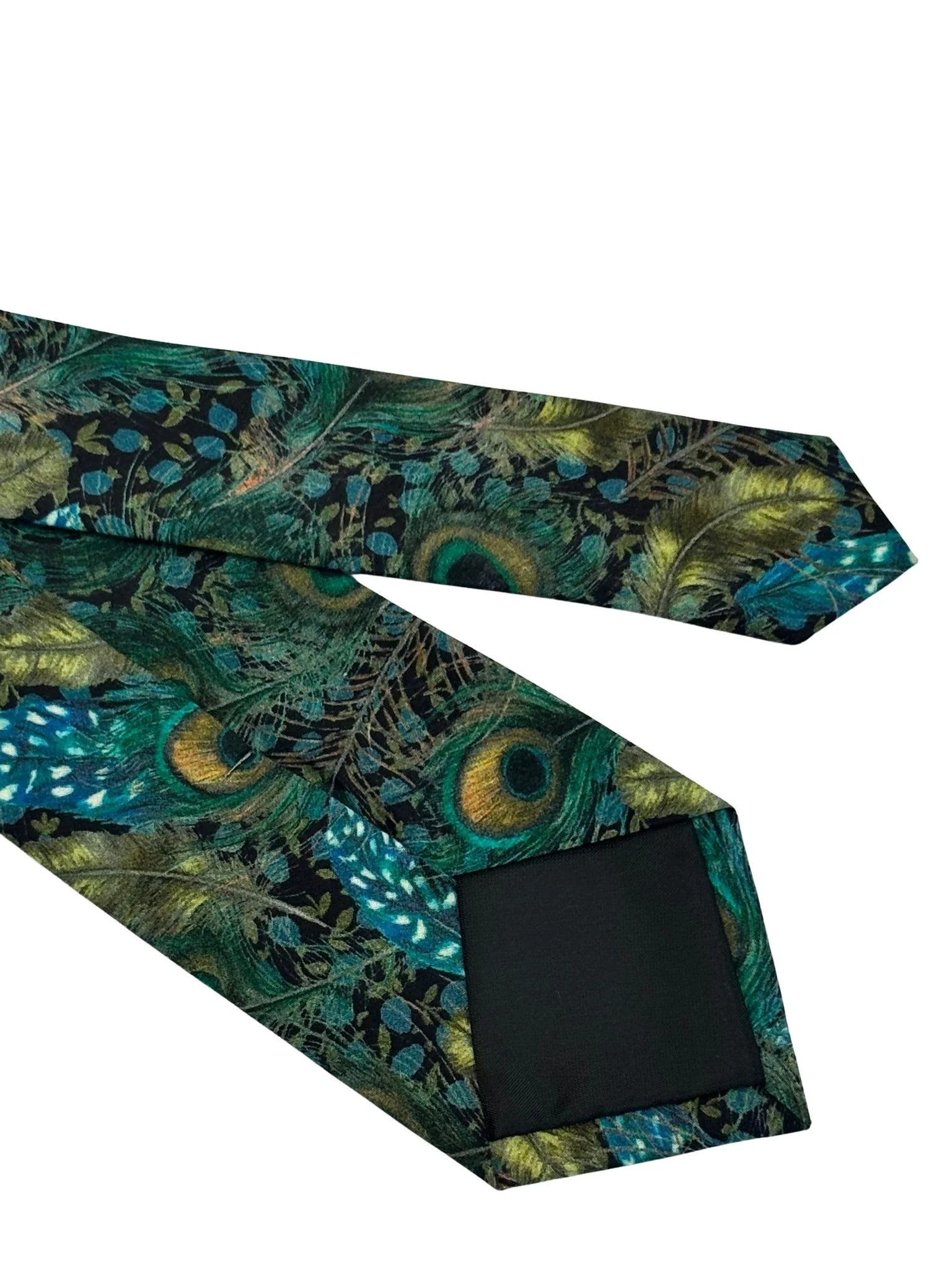 Liberty style peacock feather design tie - Image 5