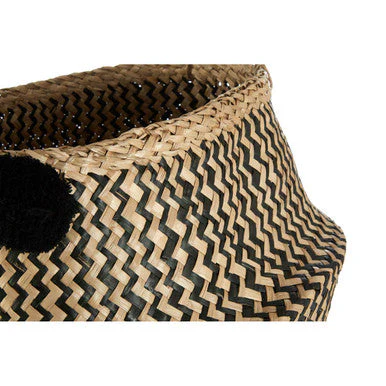 Lidi Pom Pom Seagrass Basket - Image 7