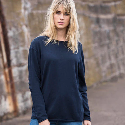 Lightweight Knit Recycled Sweatshirt - Image 8