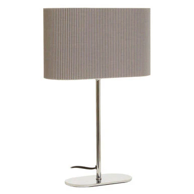 Lilian Shiny Silver Table Lamp - Image 2
