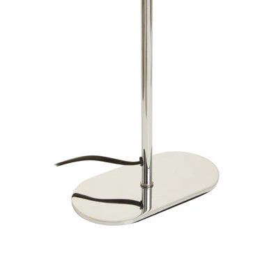 Lilian Shiny Silver Table Lamp - Image 6