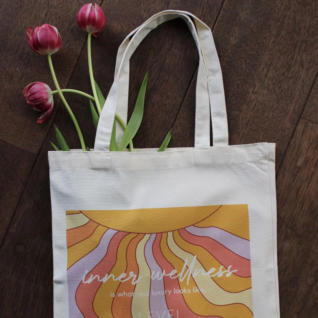 Linen Tote Bag - Inner Wellness - Image 2