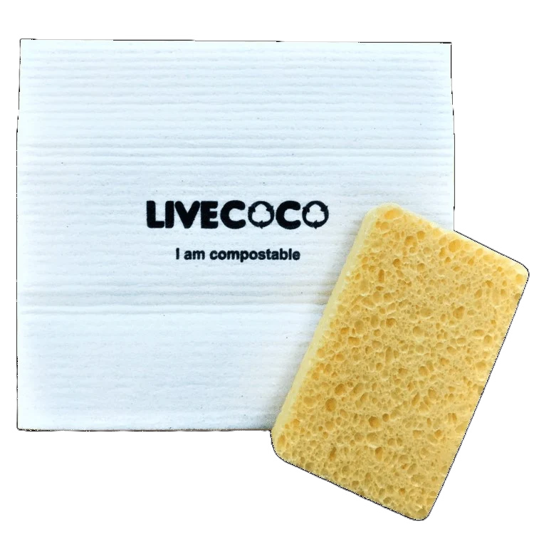 LiveCoco Cleaning Cloths & Sponges