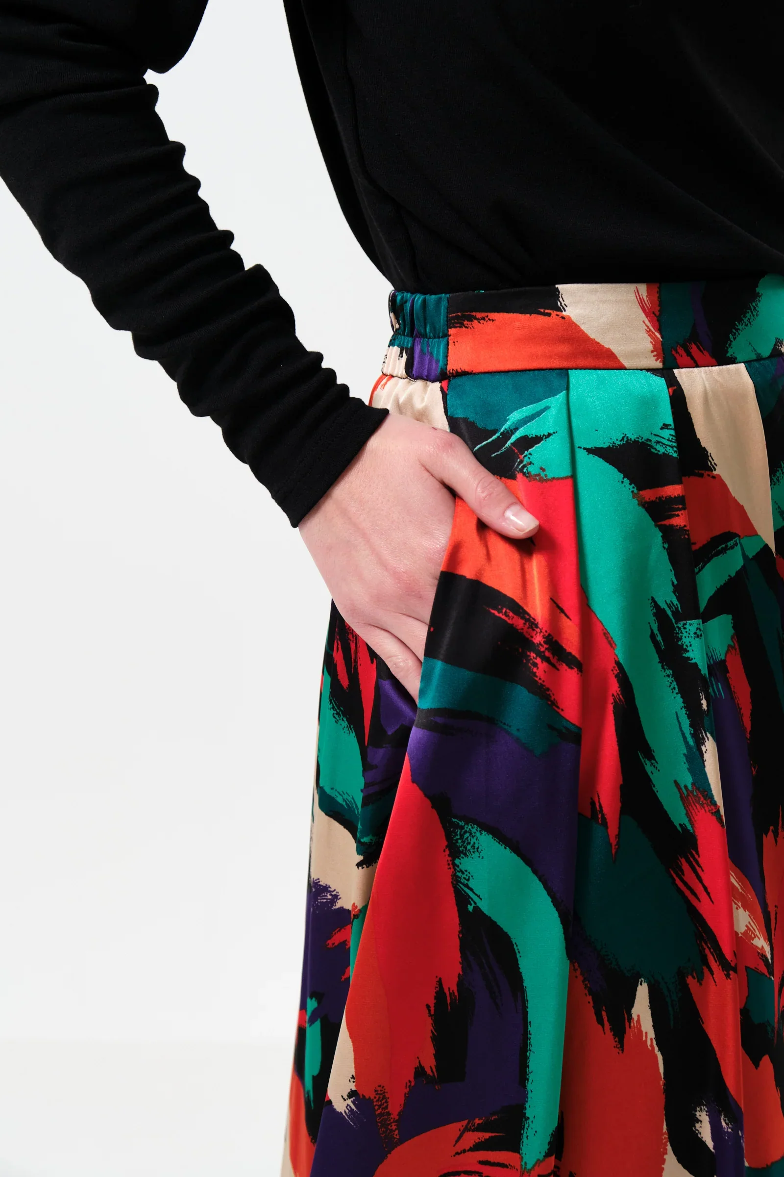 Lizea Hofmann Print Midi Skirt - Image 3