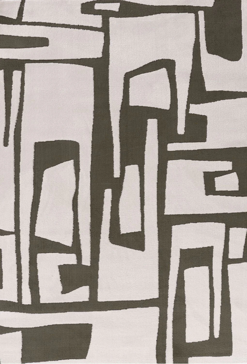 Loft Abstract Green Rug