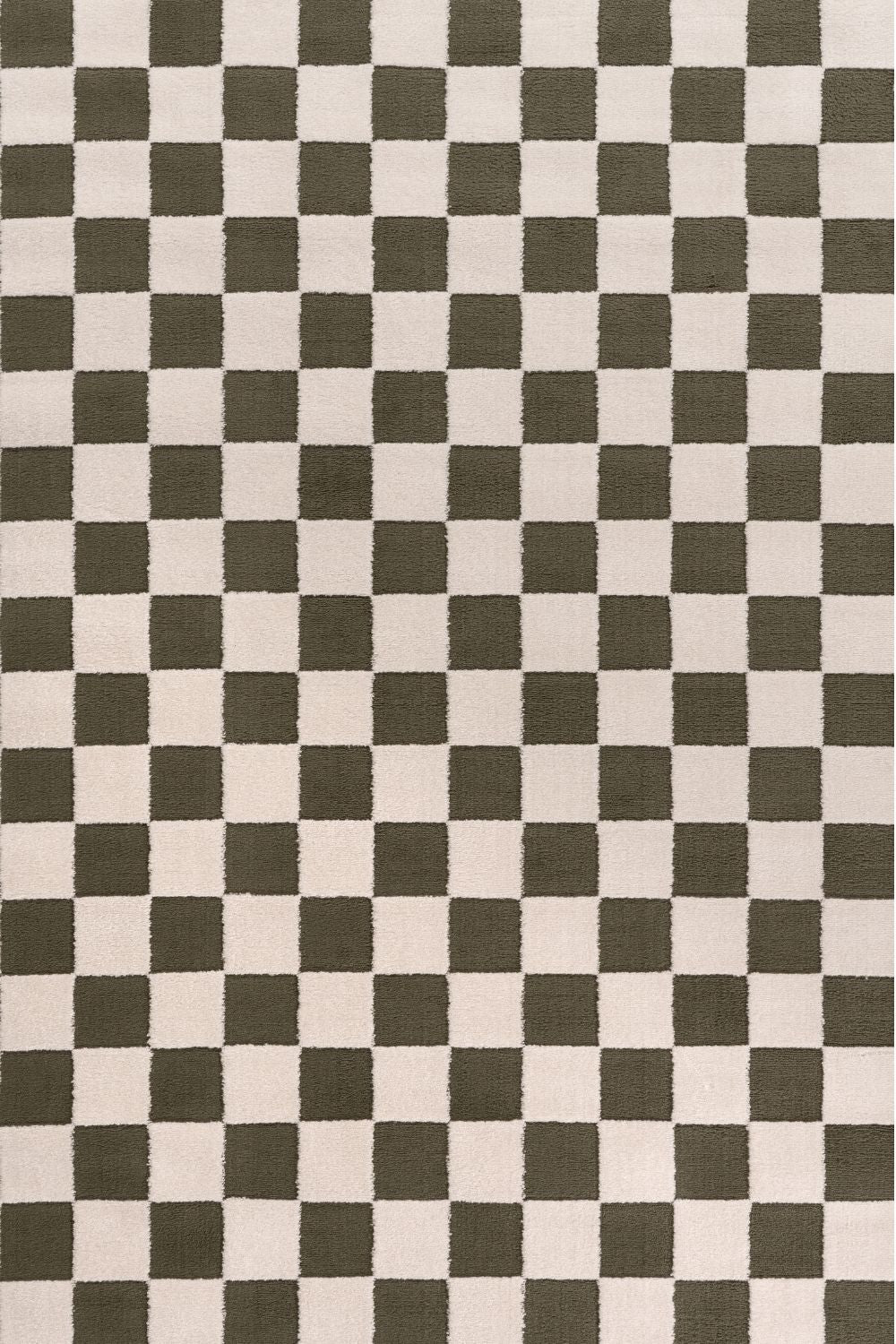 Loft Checkerboard Green Rug