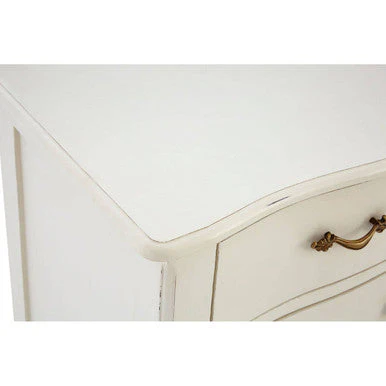 Loire 6 Drawer White Sideboard - Image 6