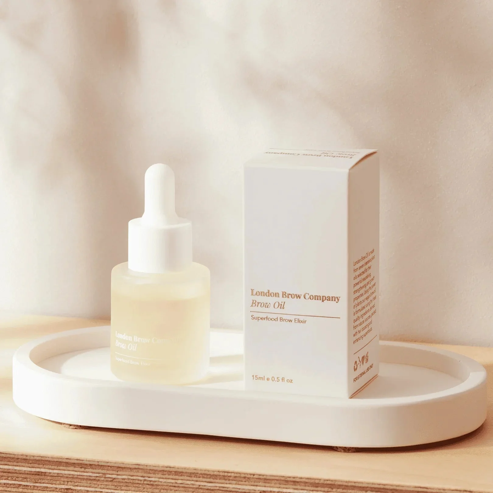 London Brow Oil Superfood Growth Elixir | Vegan & Natural Brow Care - Image 4