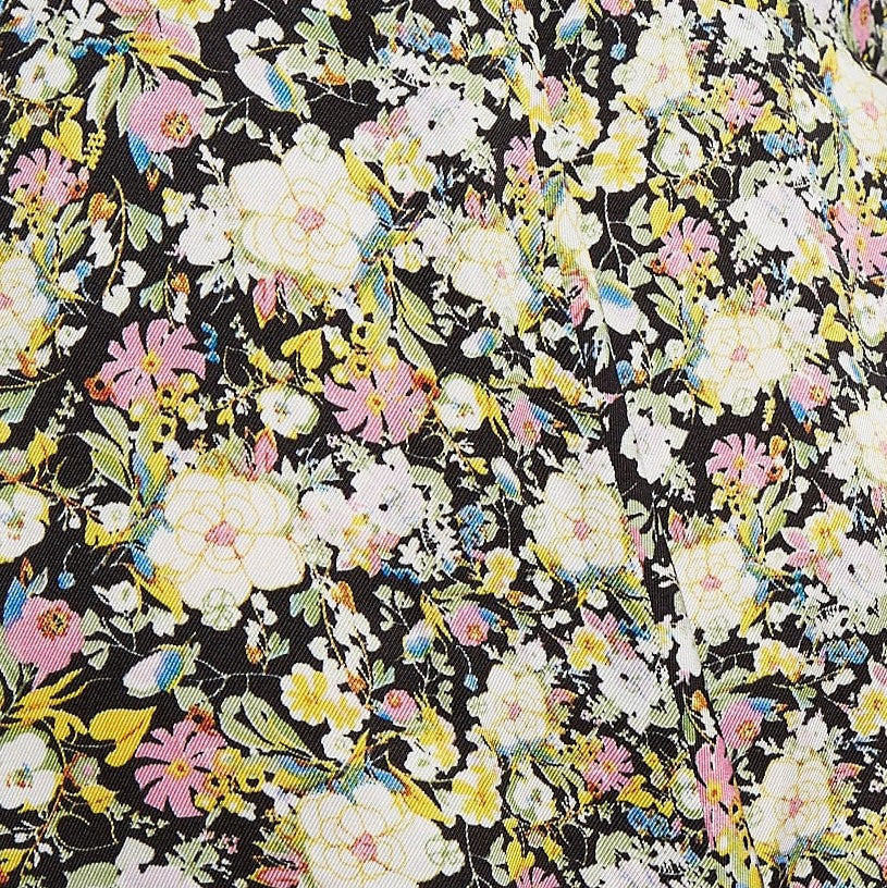 Louche Arwen Petal Parade Print V Back Midi Dress - Image 6