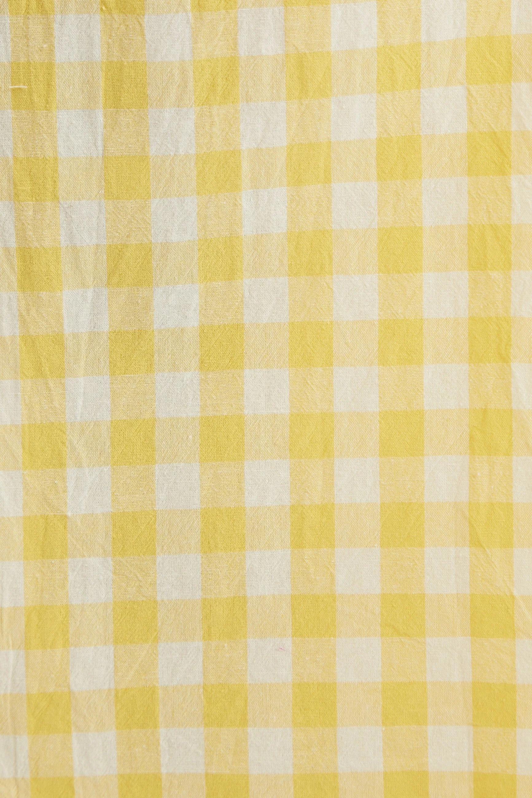 Louche Babette Picnic Checked Shirred Bodice Midi Dress - Image 6