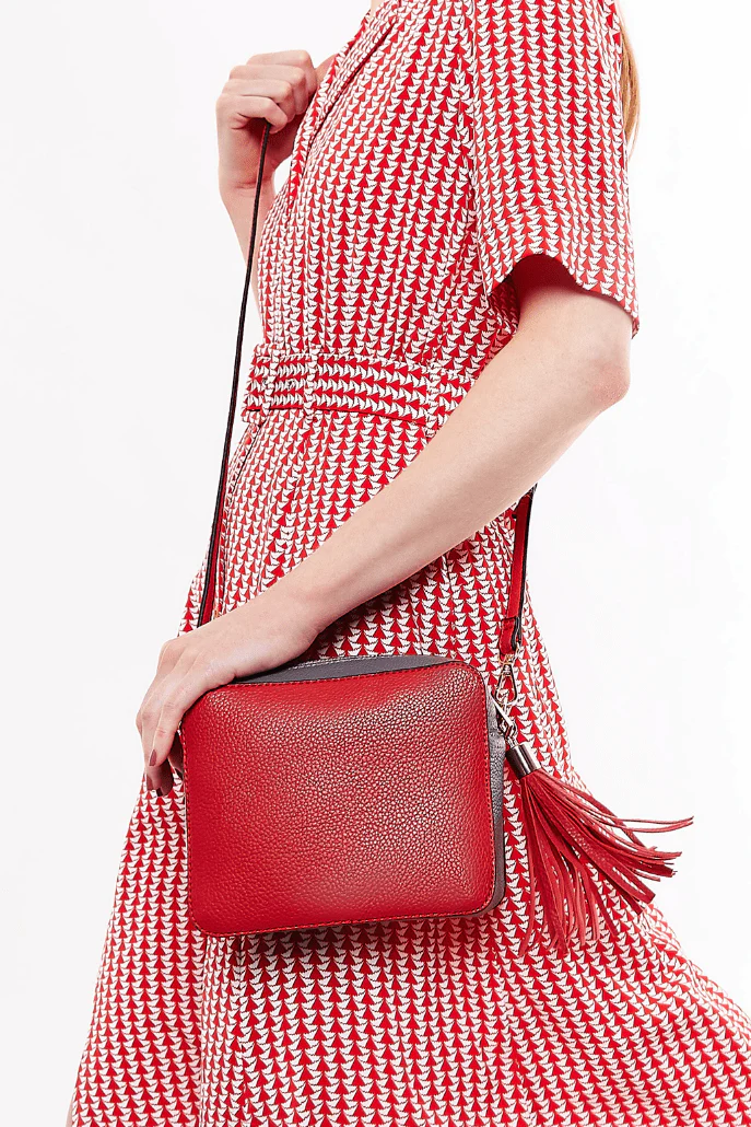 Louche Daisy Camera Bag With Tassel