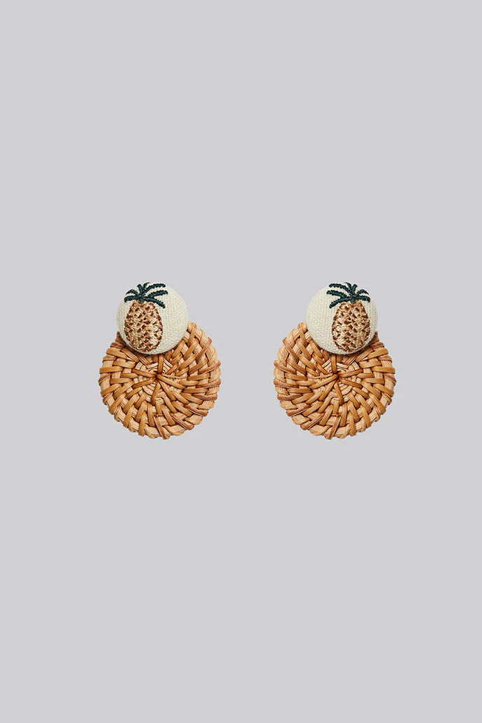 Louche Dinah Pineapple Earring