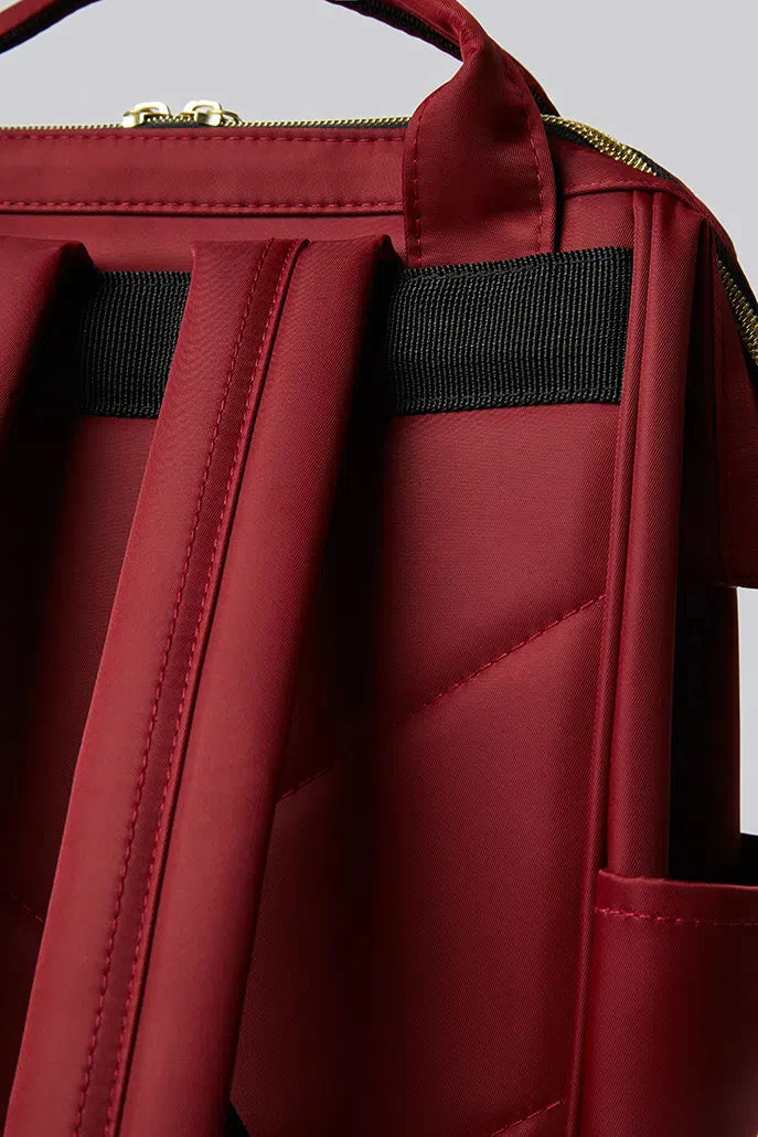 Louche Lexi Framed Backpack Burgundy - Image 5